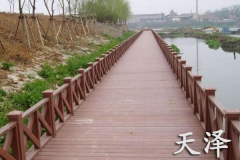 井陉防腐木木桥